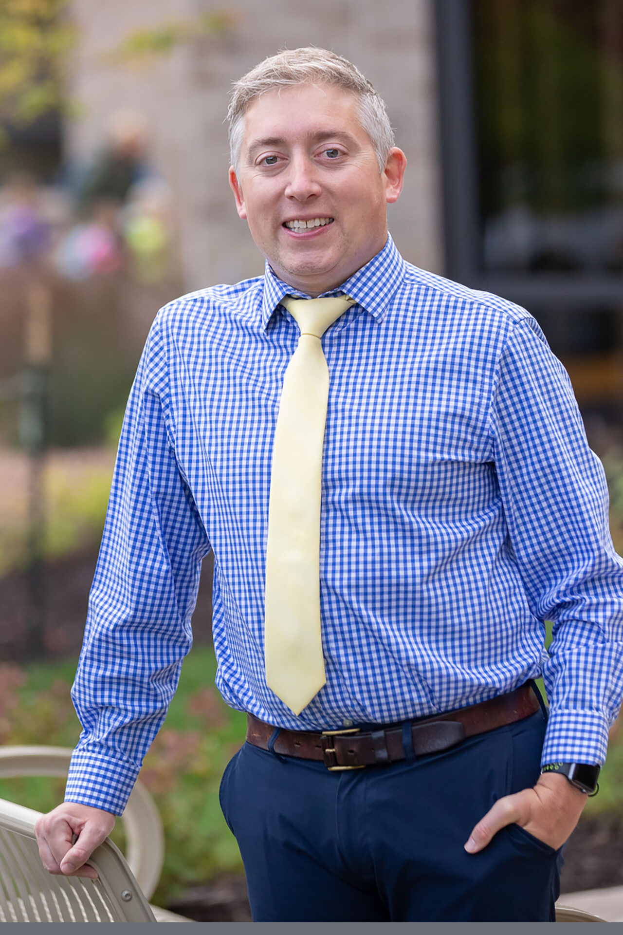 Principal Adam Groebner, Saint Therese Catholic School